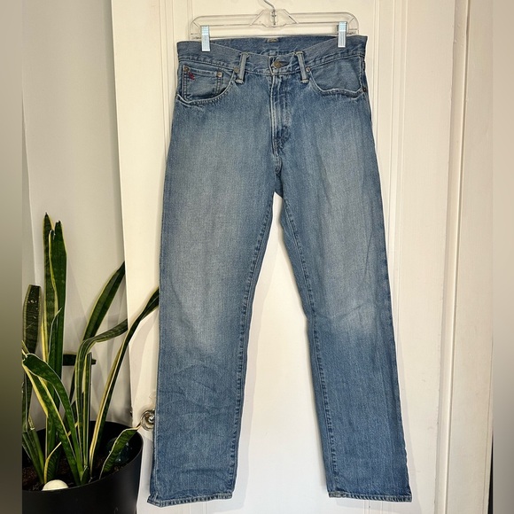 Ralph Lauren Classic 876 Men’s Jeans 30X32 Light Blue Vintage - Picture 1 of 13